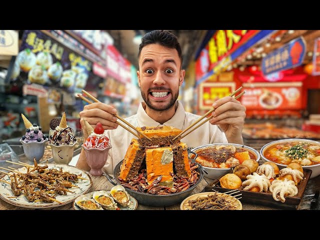 Trying STREET FOOD in CHINA - TheGrefg