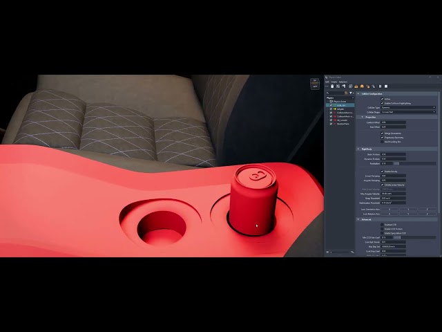 VRED 2027 - Real-time physics