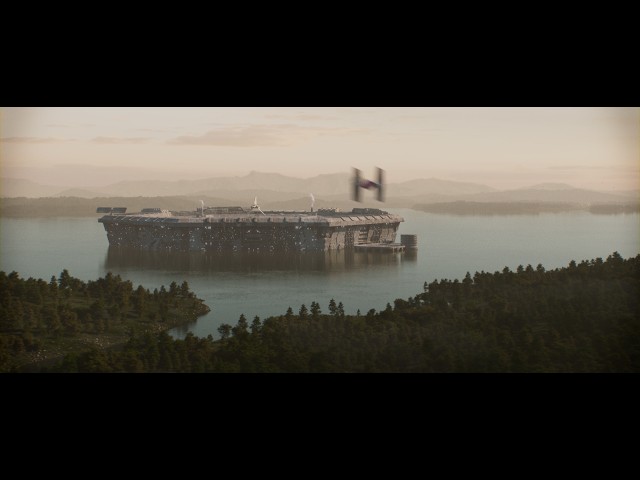 Imperial Prison Environment - FULL 3D CGI | HOUDINI, NUKE, GAEA