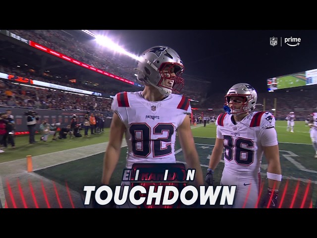 THE PASS ! THE CATCH ! THE TD !! PATS PUT ANOTHER ONE ON THE BOARD