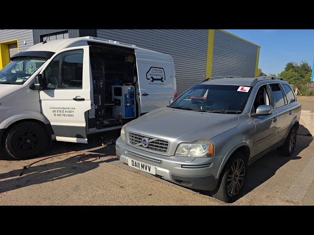 Volvo XC90 DPF Fault: Sensor and Clean