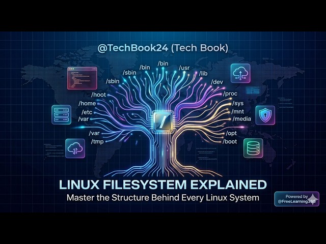 LINUX FILESYSTEM EXPLAINED — MASTER THE CORE OF EVERY SYSTEM!   #Linux #LinuxLearning