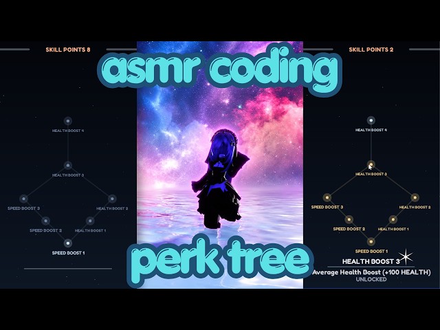 asmr coding - skyrim-esque perk tree in roblox