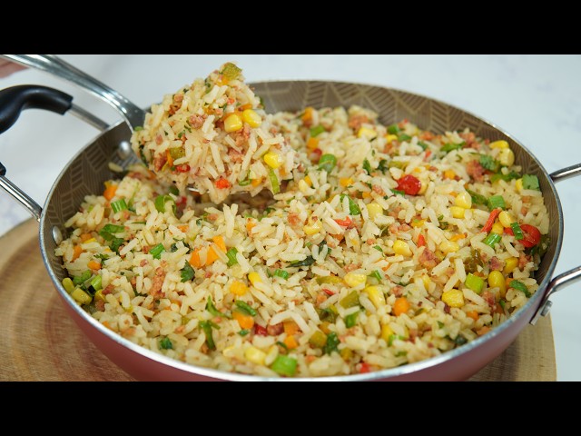 COMO PREPARAR ARROZ DIFERENTE FÁCIL Y ECONÓMICO, EN POCOS MINUTOS