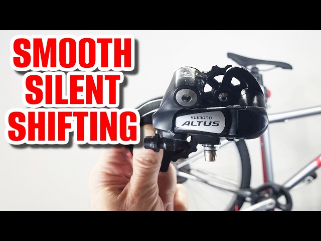 Cómo instalar un desviador trasero Shimano Altus (bicicletas de 7 y 8 velocidades)