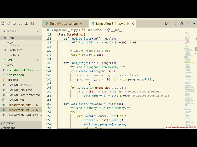 04 03 SimpleProc8 Rudimentary Assembler v1 Arch1901 From Zero To QEMU