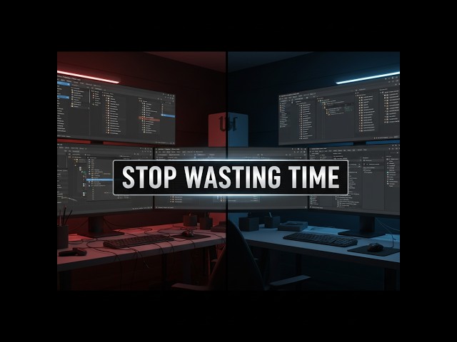 Stop Wasting Time: Unreal Engine 5 Workflow Optimization (AAA Setup)