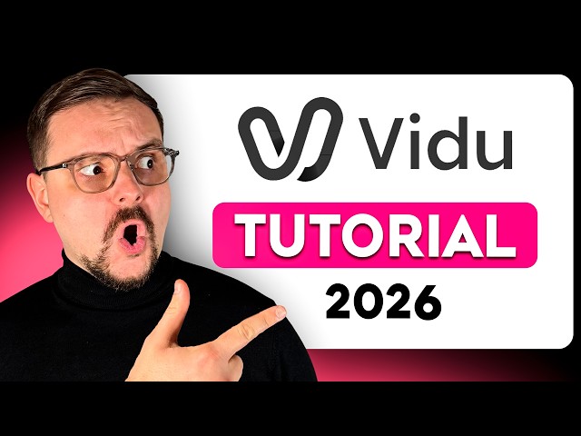 Vidu Q1 Tutorial - 2026 | How to Use Vidu AI (Beginner Guide) | Vidu AI Tutorial