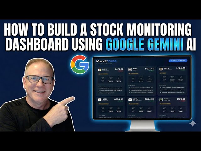Tutorial: How to create a stock tracking web app using Google Gemini AI