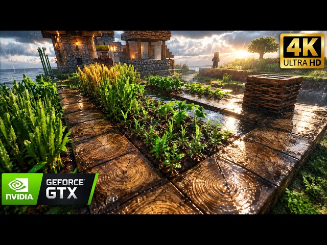Can a GTX 1660 SUPER Handle Ultra Realistic Minecraft? Patrix 128x & Distant Horizons | 4K 🤯
