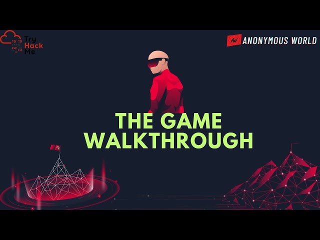 The Game Walkthrough | TryHackme | 5 Minute Hacks