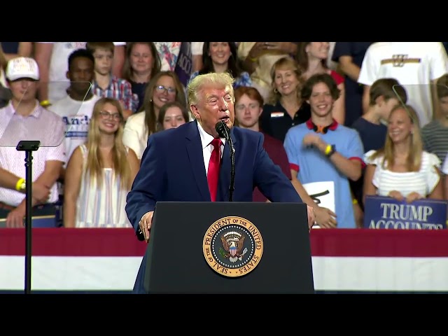 FULL: Watch President Donald Trump's address to supporters in Cobb County
