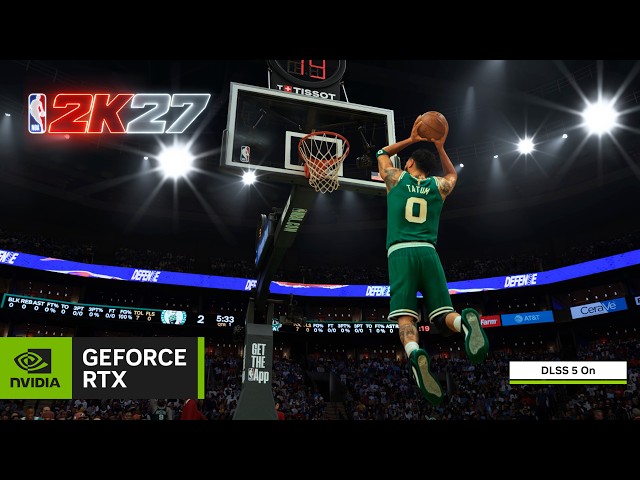 NBA 2K27 | DLSS 5: A Truly Generational Visual Leap