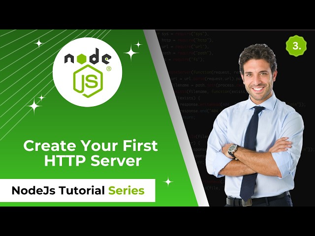 🔥 Node.js Tutorial #3 | Create Your First HTTP Server