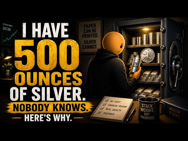 I Have 500 Ounces of Silver. Nobody Knows. Here's Why.
