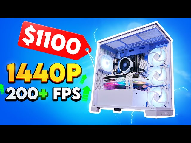 The UNBEATABLE $1100 Gaming/Streaming PC Build!
