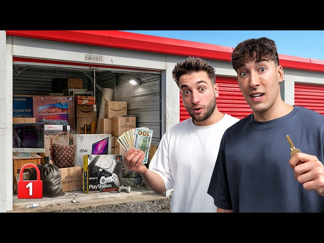 I Survived 14 Days in Abandoned Storage Units - Day 1