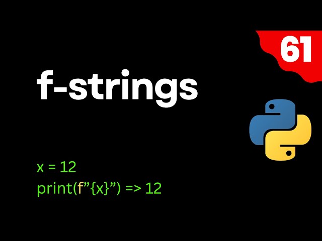قالب‌بندی رشته‌ها در پایتون با F-Strings | سریع و ساده!