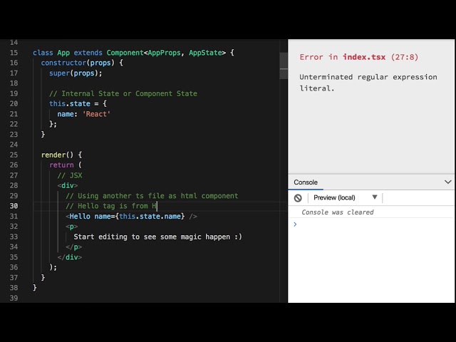 React 01 - 기본 구조