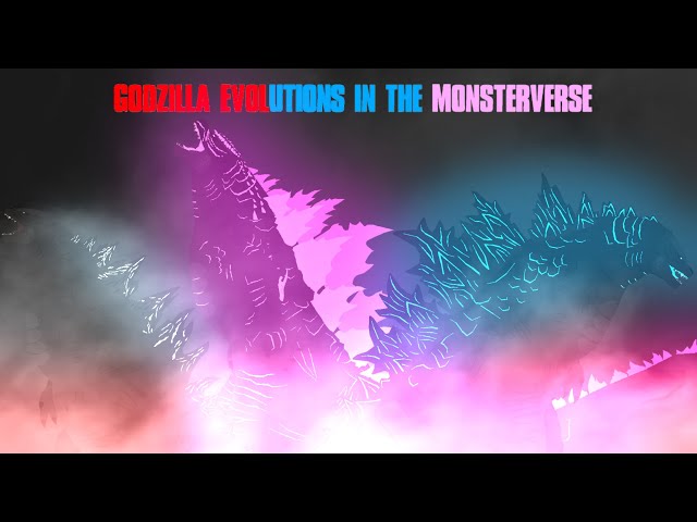 Evolution of Godzilla | Monsterverse | Animation | (Remastered)