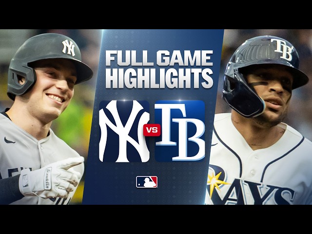YANKEES vs. RAYS: Official Full Game Highlights (July 7) | 2026 MLB Season