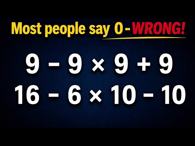 2 Amazing BODMAS Problem!