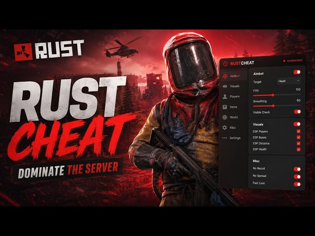 New Rust Cheats 2026 - Aimbot + ESP - Undetected Rust Hack PC [FREE]