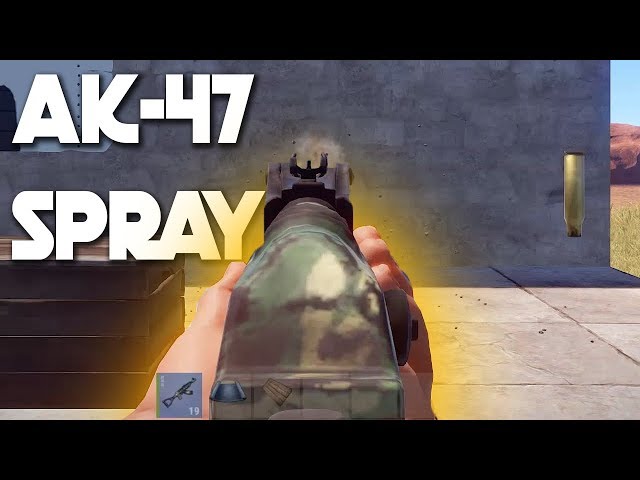 Rust - AK-47 SPRAY TUTORIAL