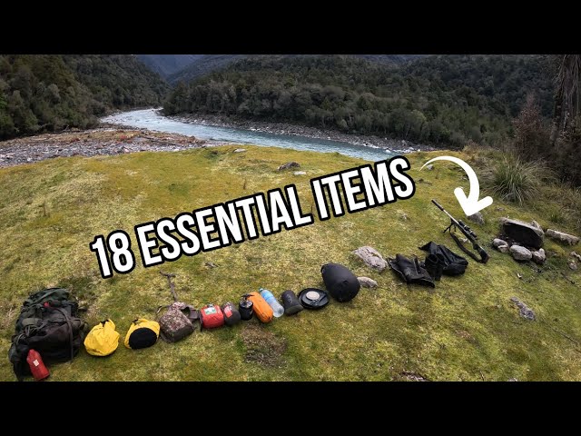 KEY items to take hunting in NZ