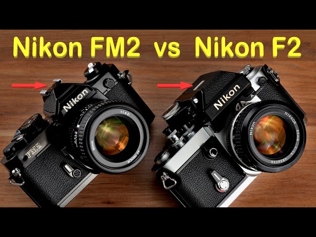 Nikon F2 vs Nikon FM2 ¿Cuál de las dos ES MEJOR? | Comparación de las dos mejores Cámaras Analógicas