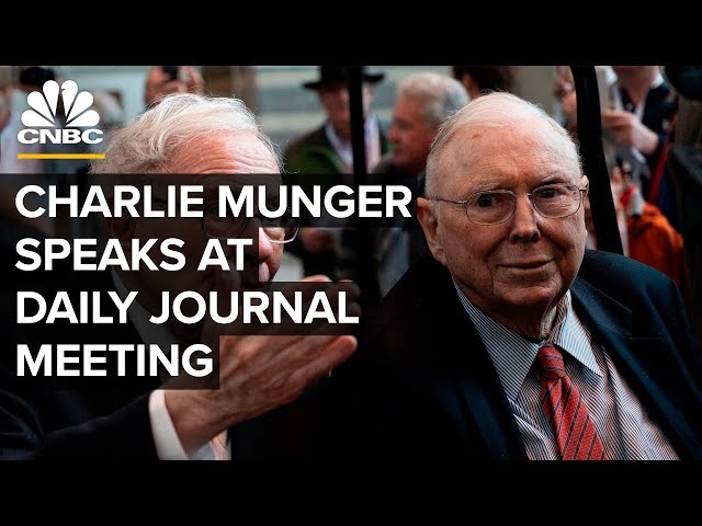 Legendary investor Charlie Munger speaks at Daily Journal annual meeting – 2/12/2020