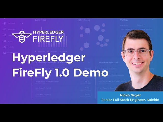 Hyperledger FireFly 1.0 Demo