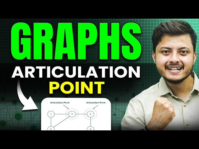 Articulation Point in a Graph | Tarjan's Algorithm