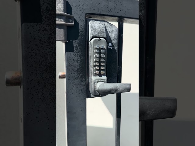 Keypad Lock Restoration #fyp #locksmith gate Digital lock Perth