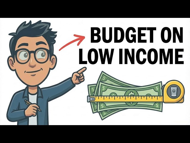HOW TO BUDGET on a LOW INCOME (6 Easy Tips for 2026)