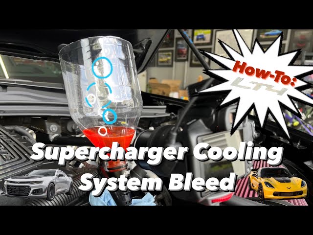 How-To: Bleeding the LT4 Supercharger // Camaro ZL1 & ZL1 1LE