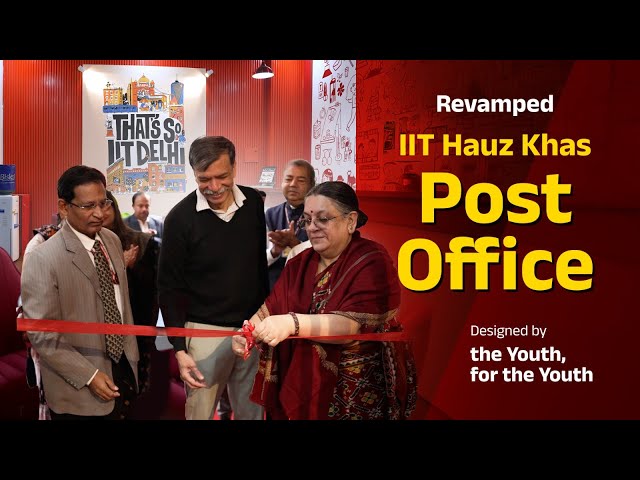Inside India Post’s First Gen-Z Post Office at IIT Delhi | Post Office Revamped | India Post