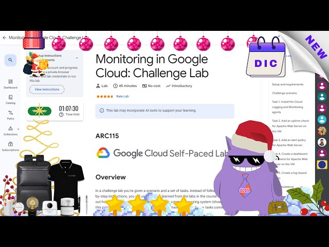 Monitoring in Google Cloud: Challenge Lab  #2025 | #ARC115 |#qwiklabs |#Solution