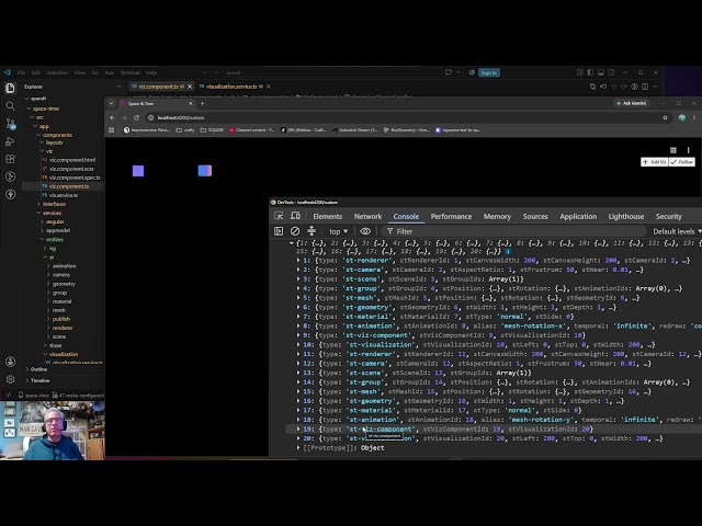 ThreeJS and Angular Space And Time Application - Video 615: Max/Configured Part 43