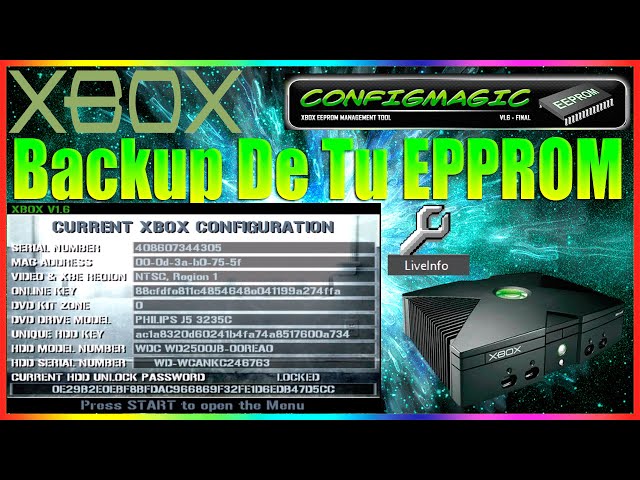 XBOX CLASSIC: EEPROM Backup (Double Method) | ConfigMagic & CH341A Programmer (GUIDE 2025)