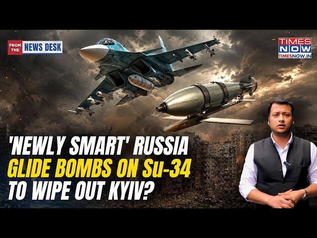 Inside Russia's 8300 Glide Bomb Blitz: How USSR Ammo Now Su-34's Best Bud Gives Putin Edge Over Kyiv