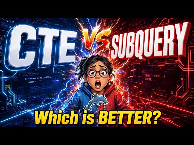 CTE vs Subquery in SQL | Which One Should You Use?