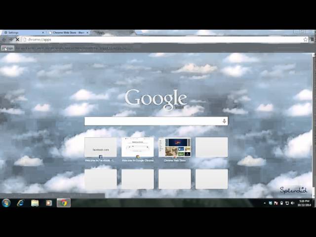 How to change google chrome theme