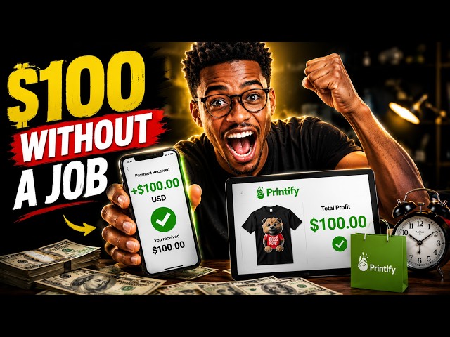 How to Make Your First $100 Online Without a Job