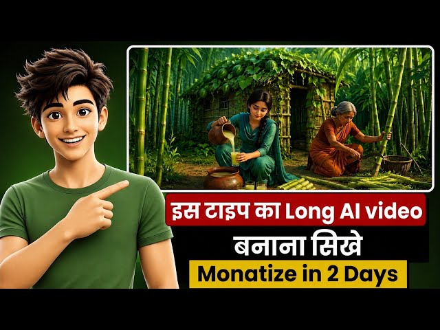 How to Create Long AI animation video || ai video kaise banaye 