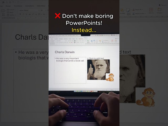 PowerPoint Trick to make a stunning slide for your next presentation ✨ #powerpoint #presentation
