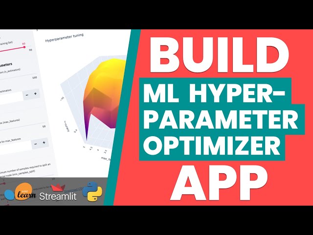 How to Build a Machine Learning Hyperparameter Optimization App | Streamlit #14