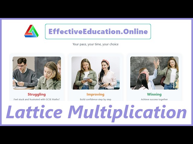 Maths Basics: Lattice Multiplication