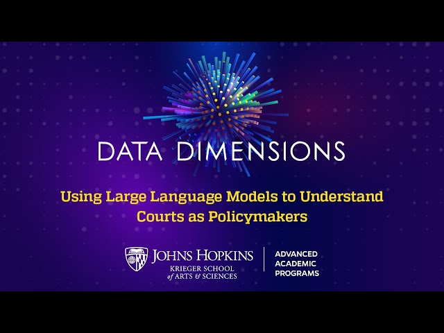 Using Large Language Models to Understand Courts as Policymakers
