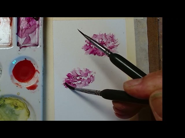 Paint Realistic Carnations with Watercolor